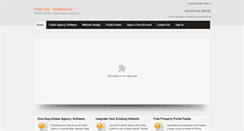 Desktop Screenshot of portalmanager.co.uk
